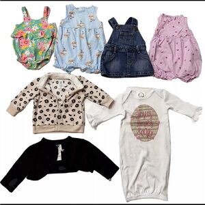 NWT and Preloved Baby Clothes 0-3 Months Bundles